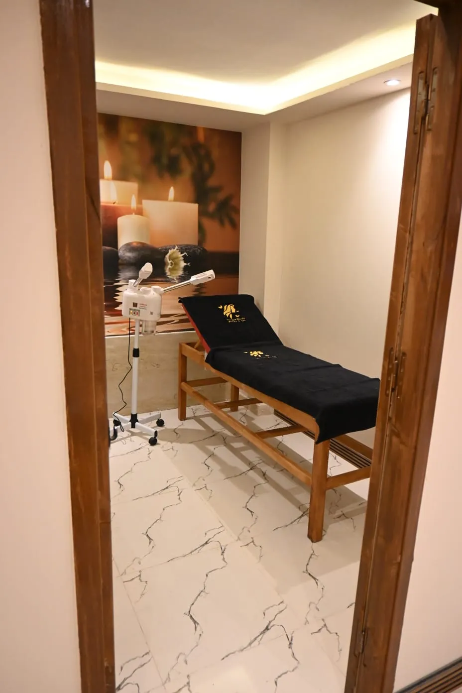 Spa treatment room