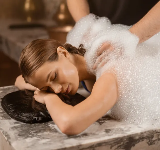 حمام تركي ومساج